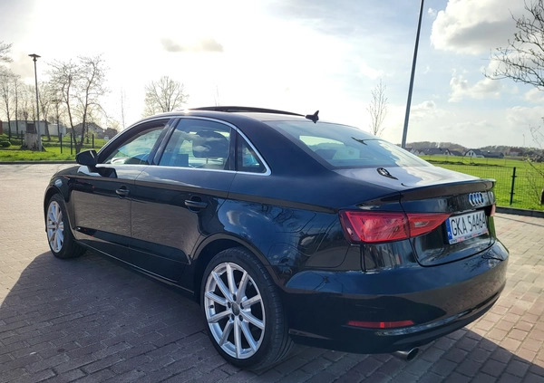 Audi A3 cena 67000 przebieg: 161500, rok produkcji 2015 z Brańsk małe 79